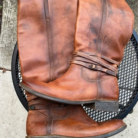 FRYE AND CO. Chestnut Over the Knee Boots - Picture 2 of 10